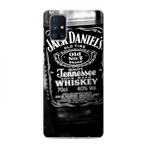 Дизайнерский пластиковый чехол для Samsung Galaxy M51 Jack Daniels