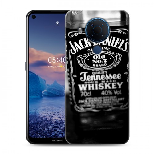 Дизайнерский силиконовый чехол для Nokia 5.4 Jack Daniels