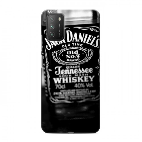 Дизайнерский пластиковый чехол для Xiaomi Poco M3 Jack Daniels