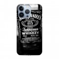 Дизайнерский силиконовый чехол для Iphone 13 Pro Jack Daniels