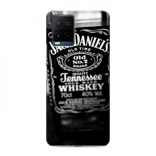 Дизайнерский пластиковый чехол для Vivo Y21 Jack Daniels