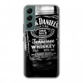 Дизайнерский силиконовый чехол для Samsung Galaxy S22 Jack Daniels