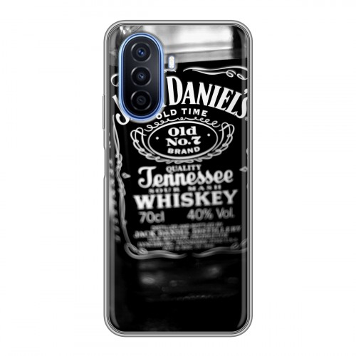 Дизайнерский силиконовый чехол для Huawei Nova Y70 Jack Daniels