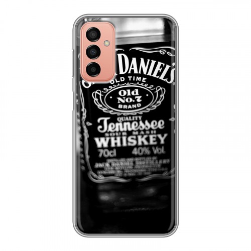 Дизайнерский силиконовый с усиленными углами чехол для Samsung Galaxy M23 5G Jack Daniels