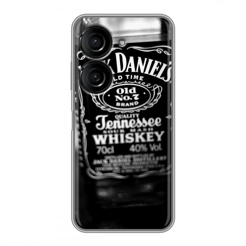 Дизайнерский силиконовый чехол для ASUS ZenFone 9 Jack Daniels