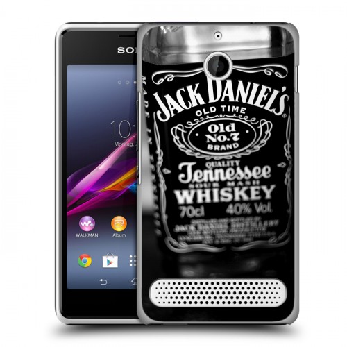 Дизайнерский силиконовый чехол для Sony Xperia E1 Jack Daniels