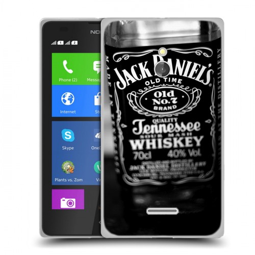 Дизайнерский силиконовый чехол для Nokia XL Jack Daniels