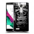 Дизайнерский пластиковый чехол для LG G4 Jack Daniels