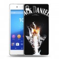 Дизайнерский пластиковый чехол для Sony Xperia Z3+ Jack Daniels