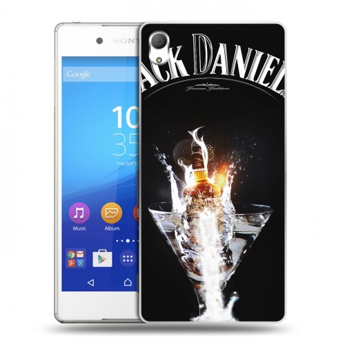 Дизайнерский пластиковый чехол для Sony Xperia Z3+ Jack Daniels