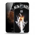 Дизайнерский пластиковый чехол для Huawei G8 Jack Daniels