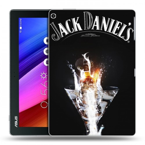 Дизайнерский силиконовый чехол для ASUS ZenPad 10 Jack Daniels