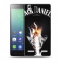 Дизайнерский силиконовый чехол для Lenovo A6010 Jack Daniels