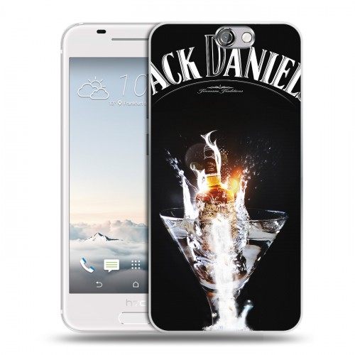 Дизайнерский пластиковый чехол для HTC One A9 Jack Daniels