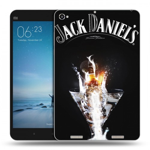 Дизайнерский силиконовый чехол для Xiaomi Mi Pad 2 Jack Daniels