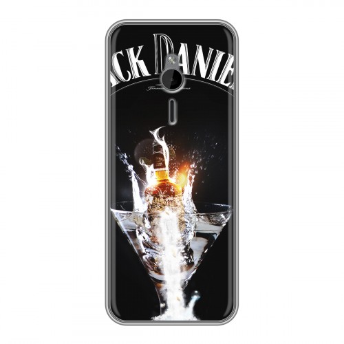 Дизайнерский силиконовый чехол для Nokia 230 Jack Daniels