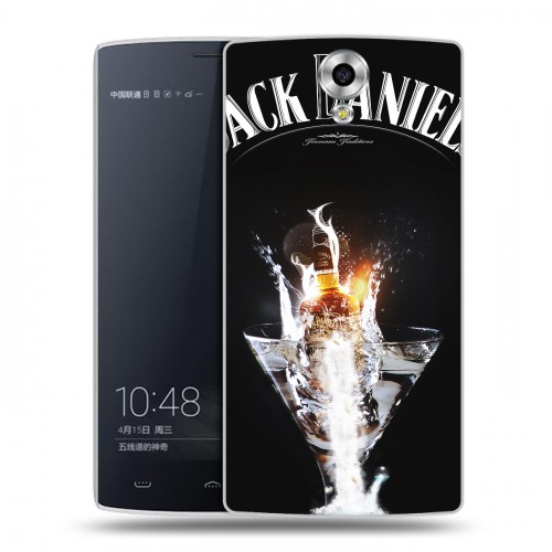 Дизайнерский силиконовый чехол для Homtom HT7 Jack Daniels