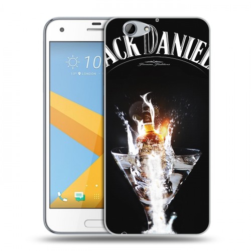 Дизайнерский пластиковый чехол для HTC One A9S Jack Daniels