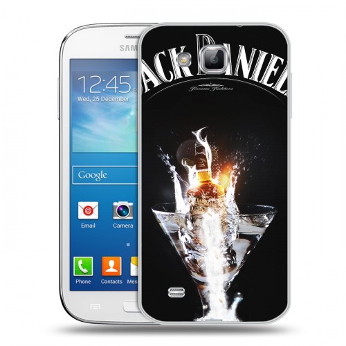 Дизайнерский пластиковый чехол для Samsung Galaxy Premier Jack Daniels