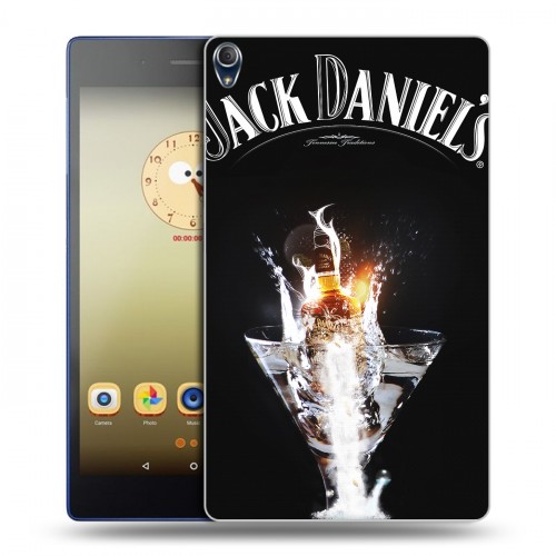 Дизайнерский силиконовый чехол для Lenovo Tab 3 8 Plus Jack Daniels