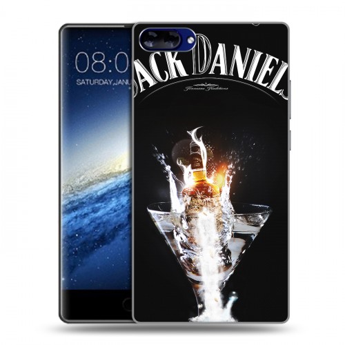 Дизайнерский силиконовый чехол для Doogee Mix Jack Daniels