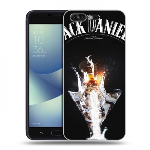 Дизайнерский силиконовый чехол для ASUS ZenFone 4 Pro Jack Daniels