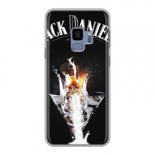 Дизайнерский пластиковый чехол для Samsung Galaxy S9 Jack Daniels