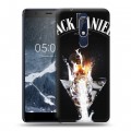 Дизайнерский пластиковый чехол для Nokia 5.1 Jack Daniels