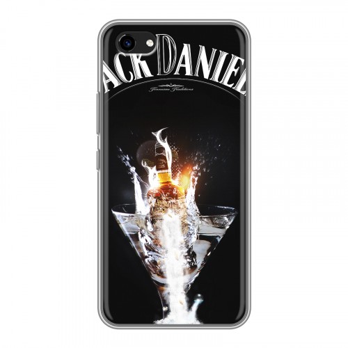 Дизайнерский силиконовый чехол для Vivo Y81 Jack Daniels