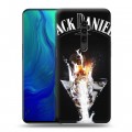 Дизайнерский пластиковый чехол для OPPO Reno 10x Zoom Jack Daniels