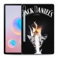 Дизайнерский силиконовый чехол для Samsung Galaxy Tab S6 Jack Daniels