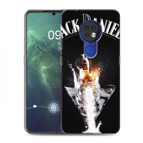 Дизайнерский силиконовый чехол для Nokia 6.2 Jack Daniels