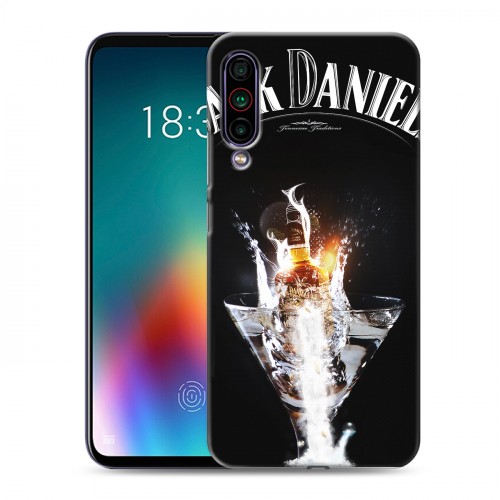 Дизайнерский силиконовый чехол для Meizu 16T Jack Daniels