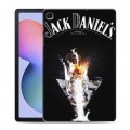 Дизайнерский силиконовый чехол для Samsung Galaxy Tab S6 Lite Jack Daniels