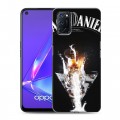 Дизайнерский пластиковый чехол для OPPO A52 Jack Daniels