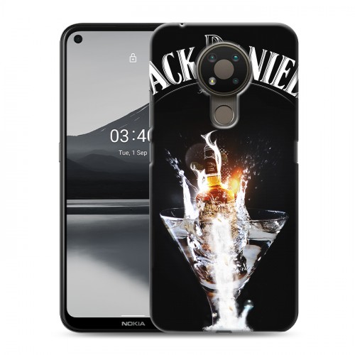 Дизайнерский силиконовый чехол для Nokia 3.4 Jack Daniels