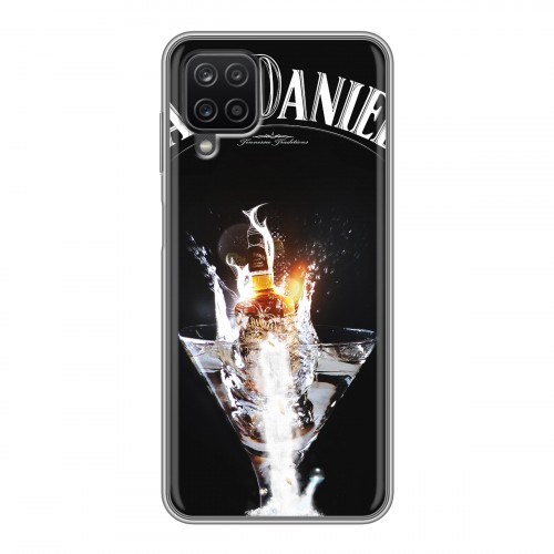 Дизайнерский силиконовый чехол для Samsung Galaxy A12 Jack Daniels