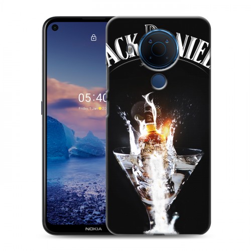 Дизайнерский силиконовый чехол для Nokia 5.4 Jack Daniels