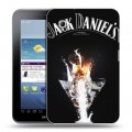 Дизайнерский силиконовый чехол для Samsung Galaxy Tab 2 7.0 Jack Daniels