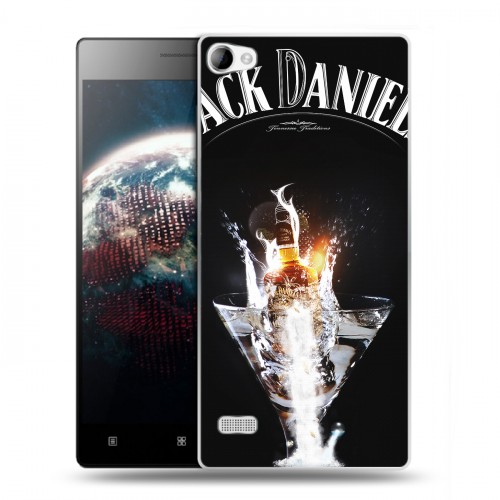 Дизайнерский пластиковый чехол для Lenovo Vibe X2 Jack Daniels