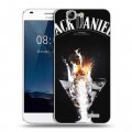 Дизайнерский пластиковый чехол для Huawei Ascend G7 Jack Daniels