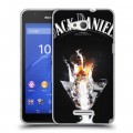 Дизайнерский пластиковый чехол для Sony Xperia E4g Jack Daniels