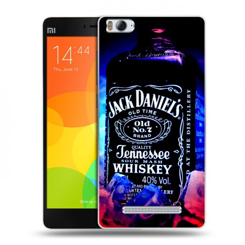 Дизайнерский пластиковый чехол для Xiaomi Mi4i Jack Daniels