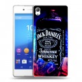 Дизайнерский пластиковый чехол для Sony Xperia Z3+ Jack Daniels