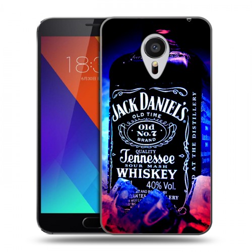 Дизайнерский пластиковый чехол для Meizu MX5 Jack Daniels