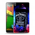 Дизайнерский силиконовый чехол для Lenovo Phab Jack Daniels