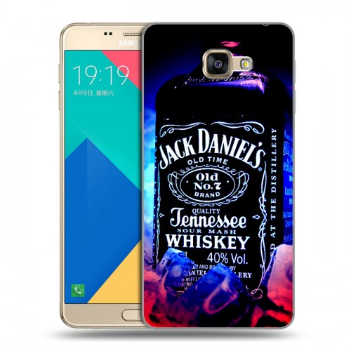 Дизайнерский силиконовый чехол для Samsung Galaxy A9 Jack Daniels