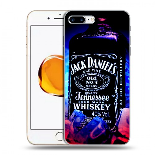 Дизайнерский пластиковый чехол для Iphone 7 Plus / 8 Plus Jack Daniels