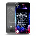 Дизайнерский пластиковый чехол для HTC Desire 530 Jack Daniels