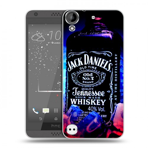 Дизайнерский пластиковый чехол для HTC Desire 530 Jack Daniels